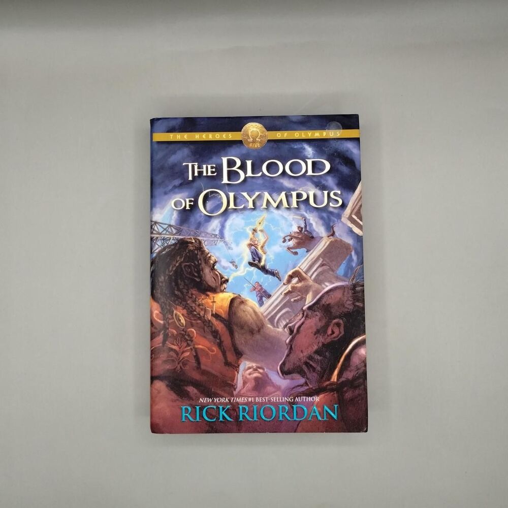 The Blood Of Olympus by Rick Riordan